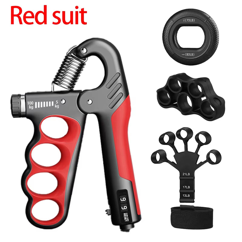 Adjustable Grip Strengthener for Enhanced Hand and Finger Strength - Perfect for Athletes and Fitness Enthusiasts